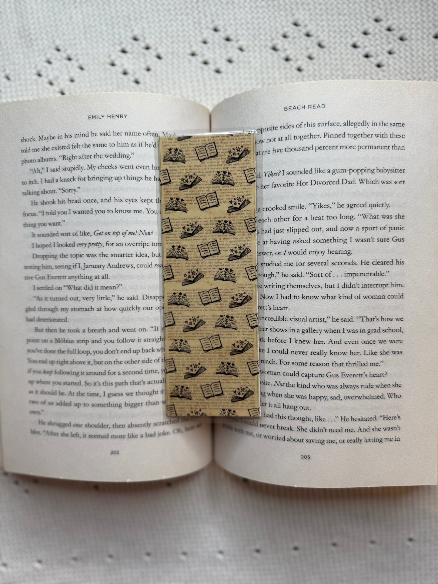 Books on pages