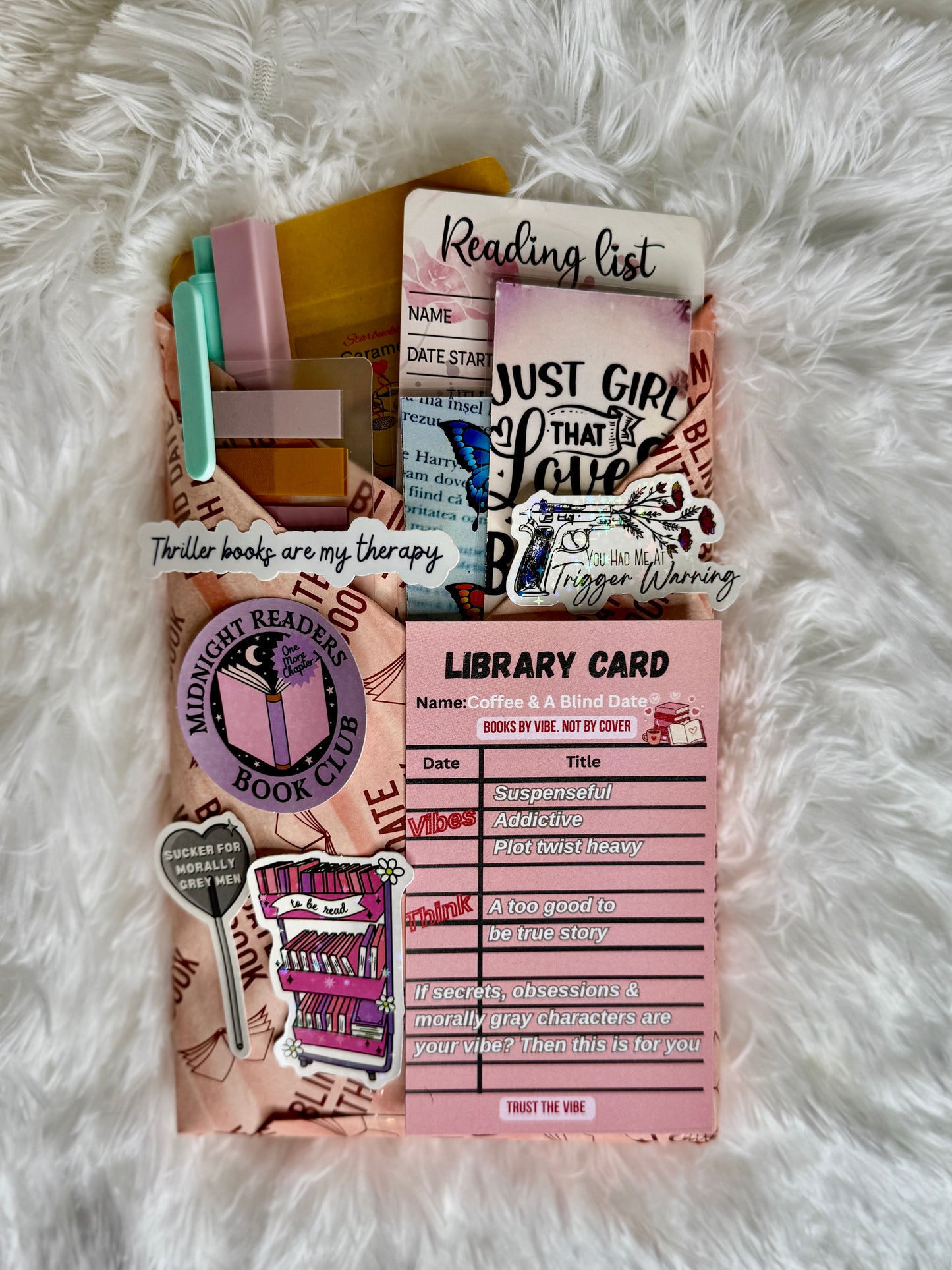 Blind Date Book - Mystery/Thriller